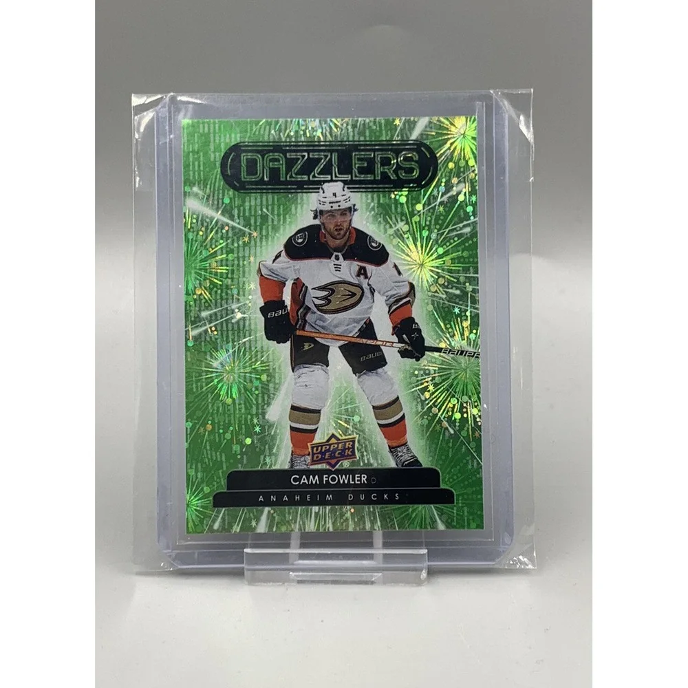 2022-23 Upper Deck Dazzlers Green #DZ-23 Cam Fowler Anaheim Ducks Series 1